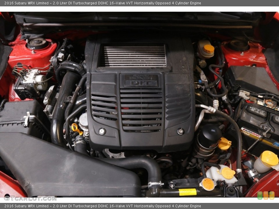 2.0 Liter DI Turbocharged DOHC 16-Valve VVT Horizontally Opposed 4 Cylinder Engine for the 2016 Subaru WRX #146013830