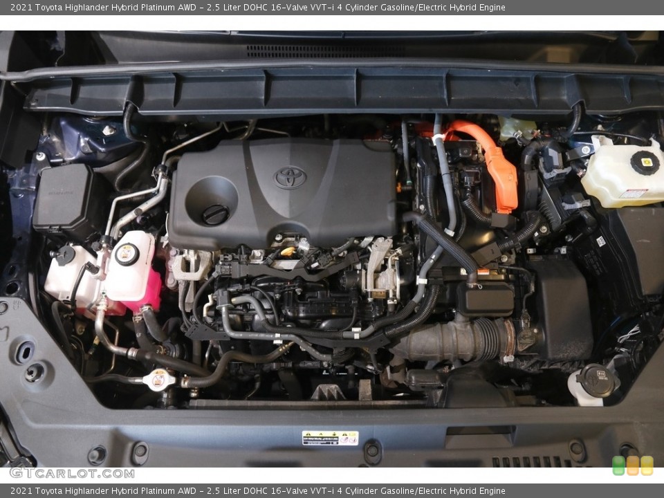 2.5 Liter DOHC 16-Valve VVT-i 4 Cylinder Gasoline/Electric Hybrid Engine for the 2021 Toyota Highlander #146015604