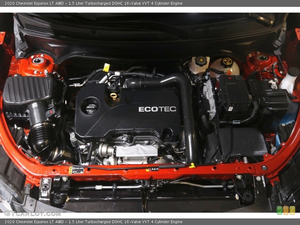 1.5 Liter Turbocharged DOHC 16-Valve VVT 4 Cylinder 2020 Chevrolet Equinox Engine