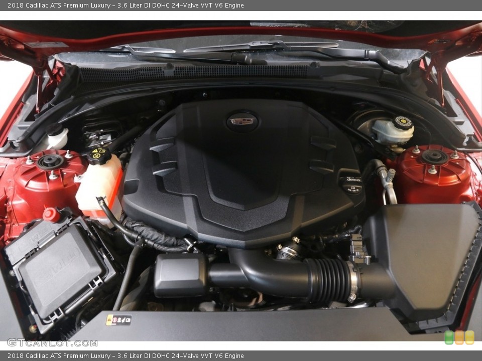3.6 Liter DI DOHC 24-Valve VVT V6 2018 Cadillac ATS Engine
