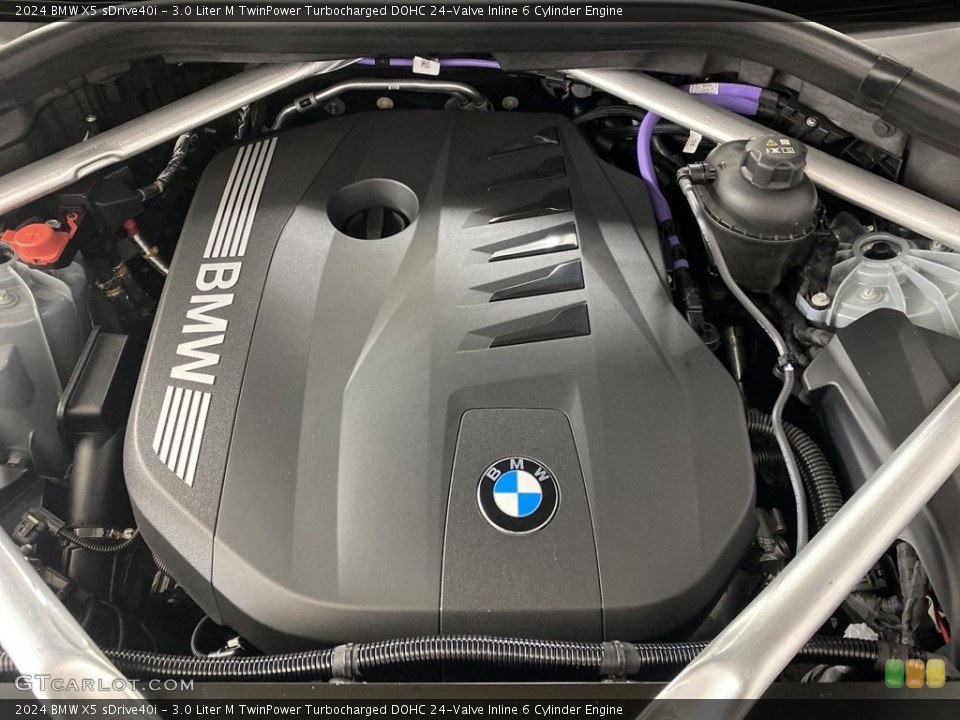 3.0 Liter M TwinPower Turbocharged DOHC 24-Valve Inline 6 Cylinder Engine for the 2024 BMW X5 #146033255