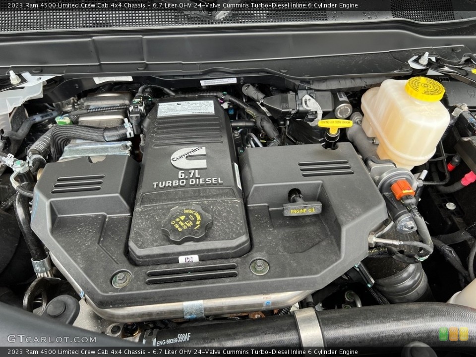 6.7 Liter OHV 24-Valve Cummins Turbo-Diesel Inline 6 Cylinder Engine for the 2023 Ram 4500 #146034883