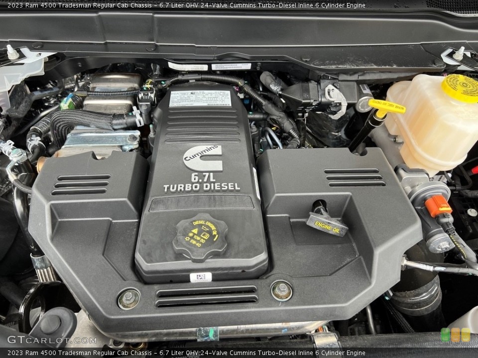 6.7 Liter OHV 24-Valve Cummins Turbo-Diesel Inline 6 Cylinder Engine for the 2023 Ram 4500 #146035346