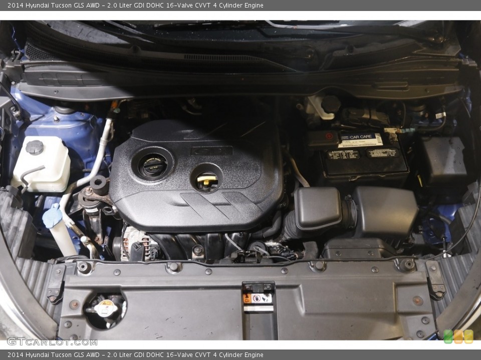 2.0 Liter GDI DOHC 16-Valve CVVT 4 Cylinder Engine for the 2014 Hyundai Tucson #146048223