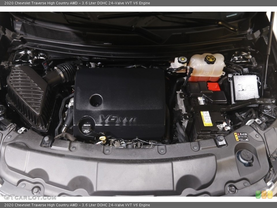 3.6 Liter DOHC 24-Valve VVT V6 2020 Chevrolet Traverse Engine
