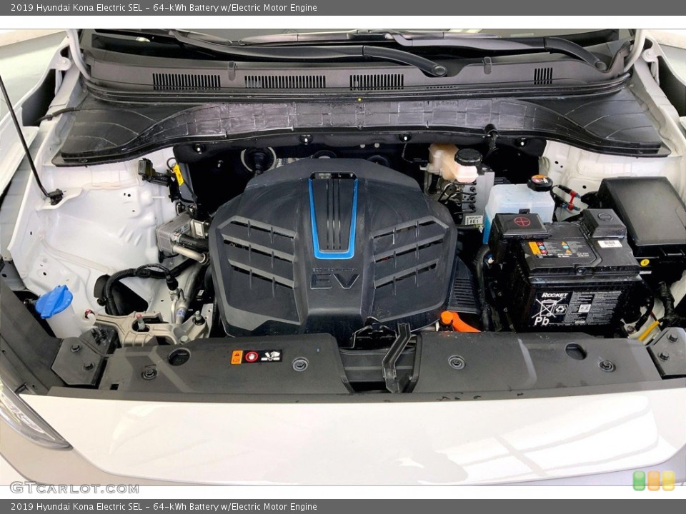 64-kWh Battery w/Electric Motor 2019 Hyundai Kona Engine