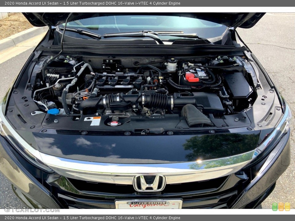 1.5 Liter Turbocharged DOHC 16-Valve i-VTEC 4 Cylinder 2020 Honda Accord Engine
