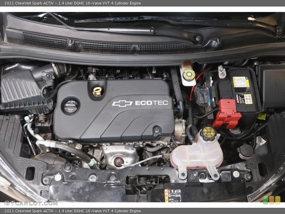 1.4 Liter DOHC 16-Valve VVT 4 Cylinder 2021 Chevrolet Spark Engine
