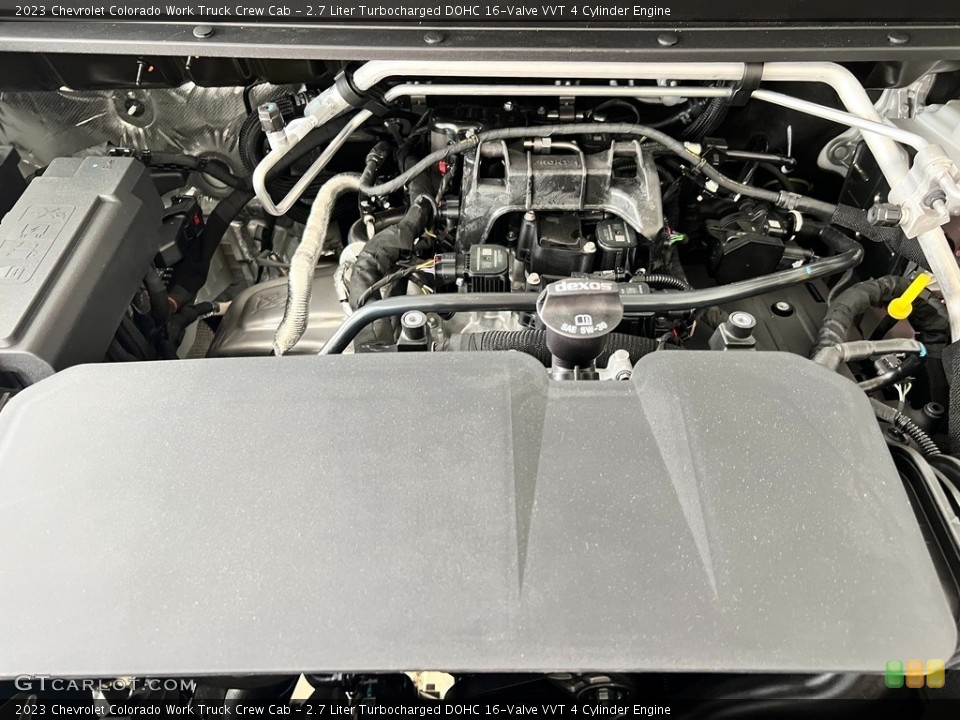 2.7 Liter Turbocharged DOHC 16-Valve VVT 4 Cylinder 2023 Chevrolet Colorado Engine