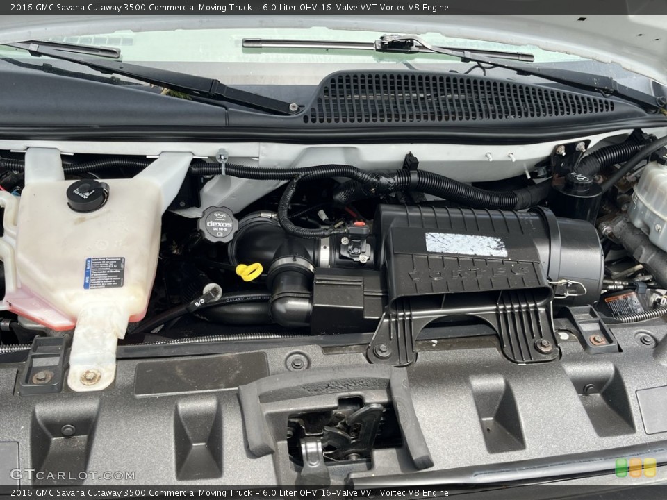 6.0 Liter OHV 16-Valve VVT Vortec V8 Engine for the 2016 GMC Savana Cutaway #146092073