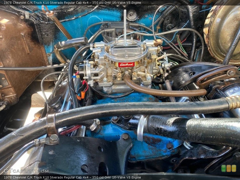 350 cid OHV 16-Valve V8 Engine for the 1978 Chevrolet C/K Truck #146094288