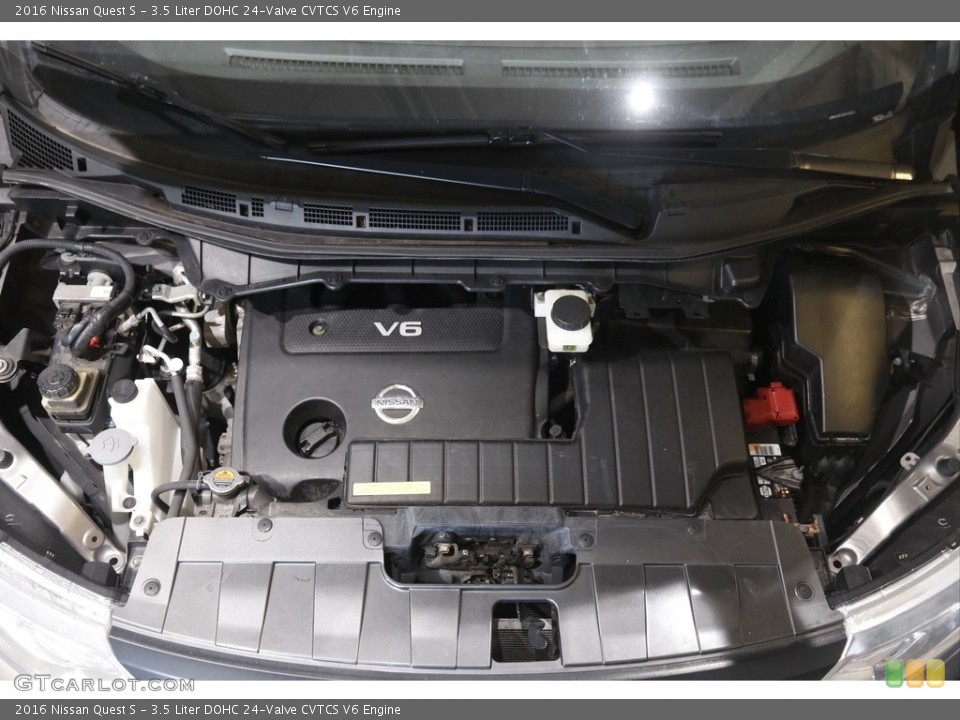 3.5 Liter DOHC 24-Valve CVTCS V6 2016 Nissan Quest Engine