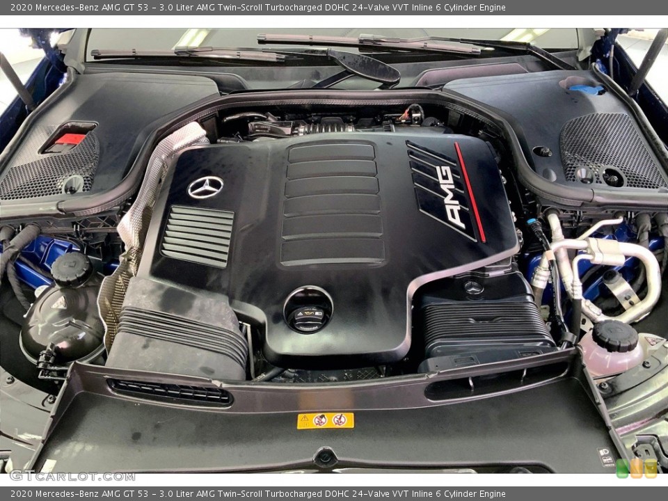 3.0 Liter AMG Twin-Scroll Turbocharged DOHC 24-Valve VVT Inline 6 Cylinder Engine for the 2020 Mercedes-Benz AMG GT #146110896