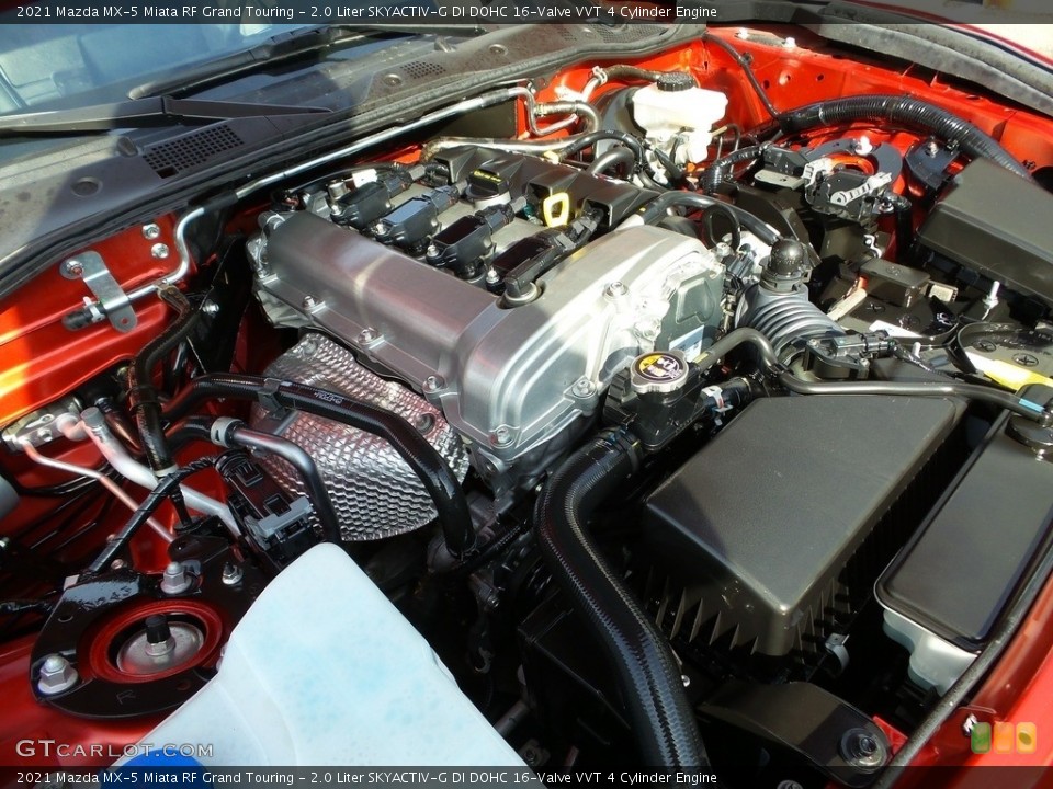 2.0 Liter SKYACTIV-G DI DOHC 16-Valve VVT 4 Cylinder Engine for the 2021 Mazda MX-5 Miata RF #146113605