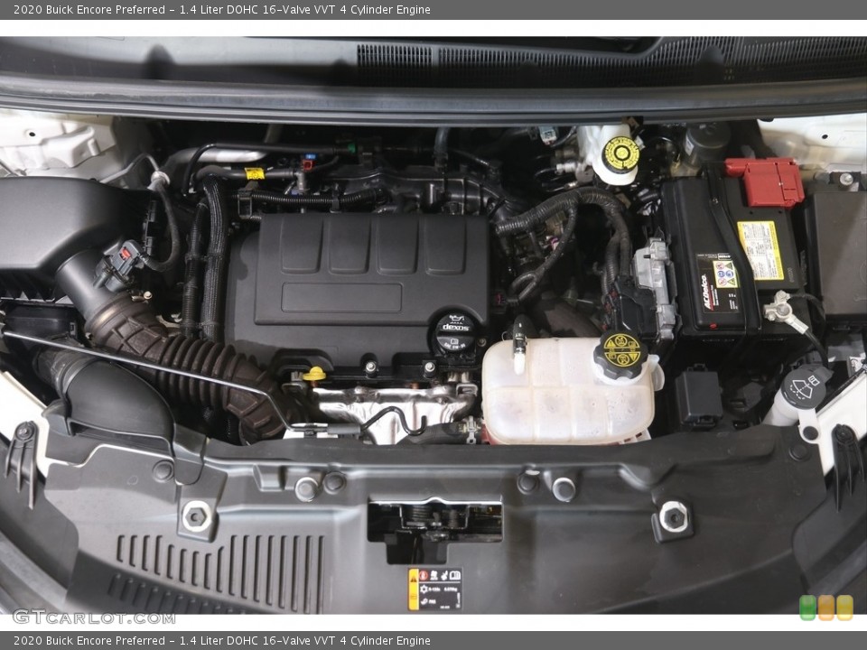 1.4 Liter DOHC 16-Valve VVT 4 Cylinder 2020 Buick Encore Engine