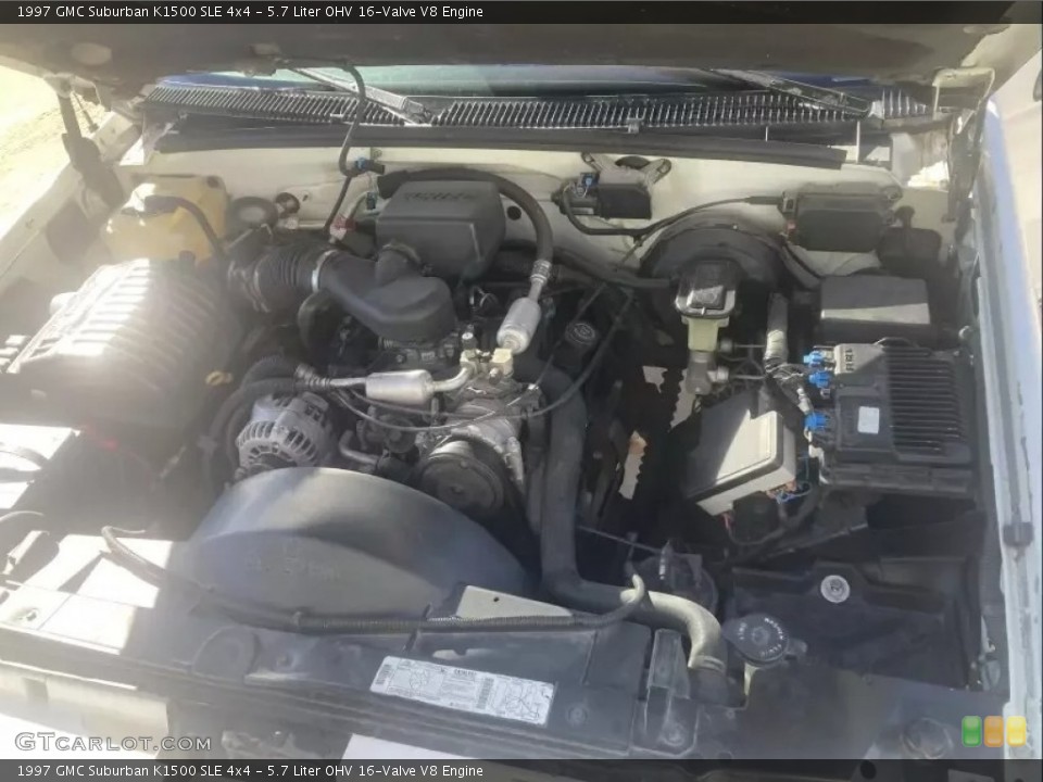 5.7 Liter OHV 16-Valve V8 Engine for the 1997 GMC Suburban #146119278