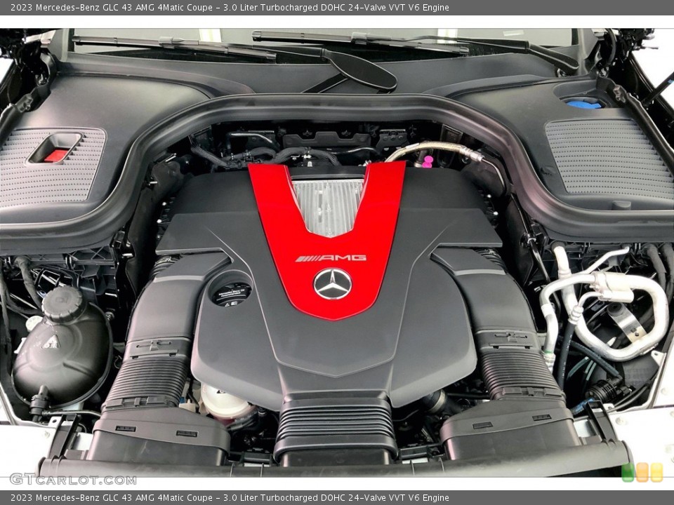 3.0 Liter Turbocharged DOHC 24-Valve VVT V6 2023 Mercedes-Benz GLC Engine