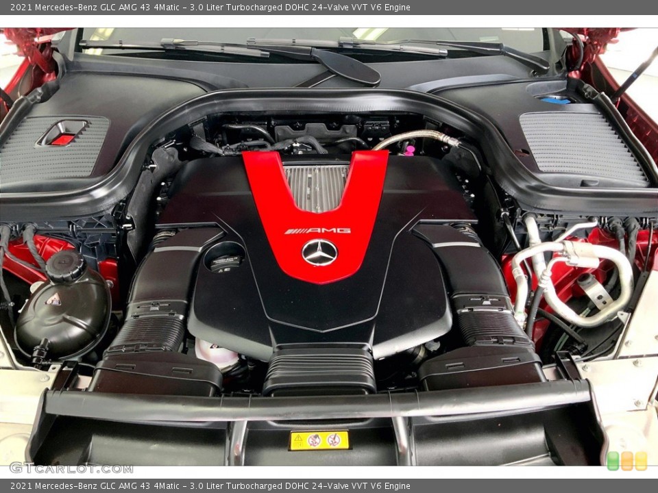 3.0 Liter Turbocharged DOHC 24-Valve VVT V6 2021 Mercedes-Benz GLC Engine