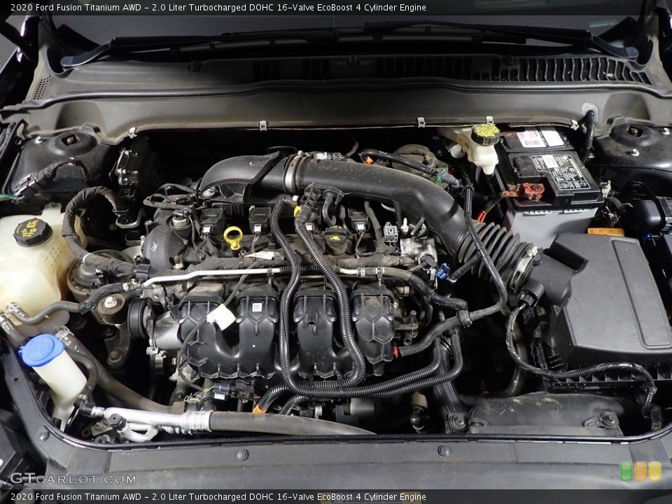 2.0 Liter Turbocharged DOHC 16-Valve EcoBoost 4 Cylinder Engine for the 2020 Ford Fusion #146153415