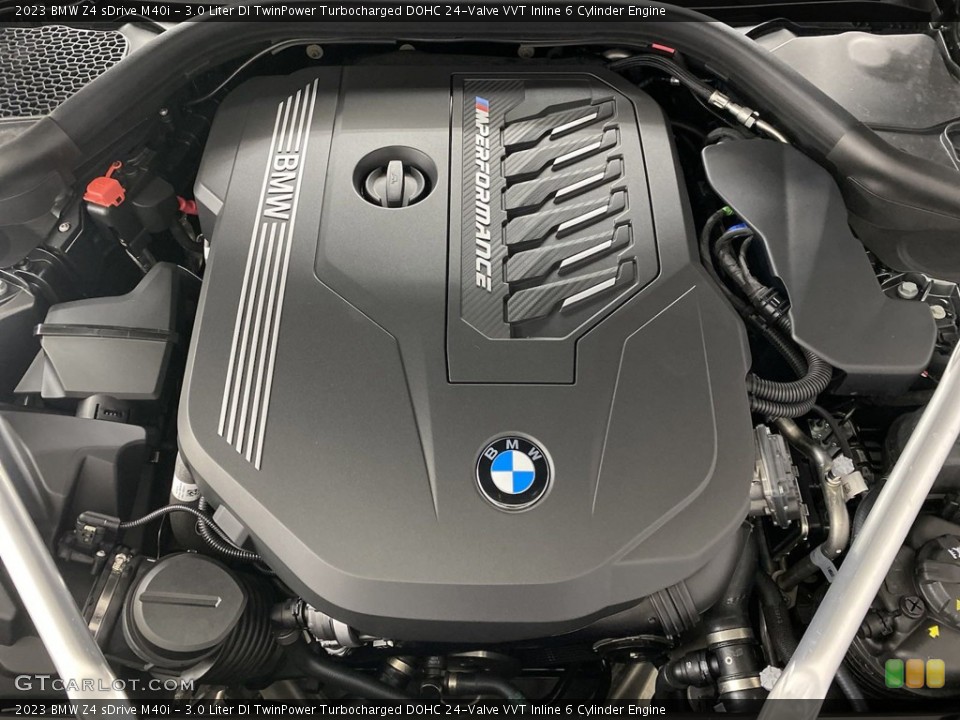 3.0 Liter DI TwinPower Turbocharged DOHC 24-Valve VVT Inline 6 Cylinder 2023 BMW Z4 Engine