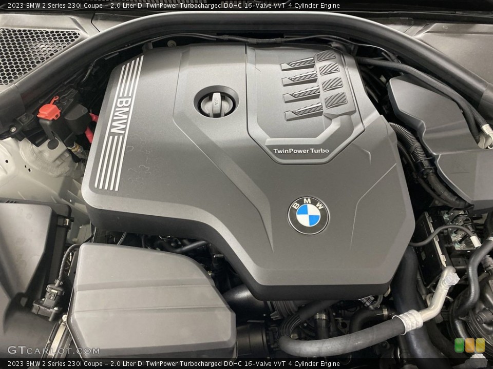 2.0 Liter DI TwinPower Turbocharged DOHC 16-Valve VVT 4 Cylinder 2023 BMW 2 Series Engine