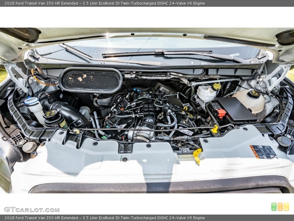 3.5 Liter EcoBoost DI Twin-Turbocharged DOHC 24-Valve V6 Engine for the 2018 Ford Transit #146172023