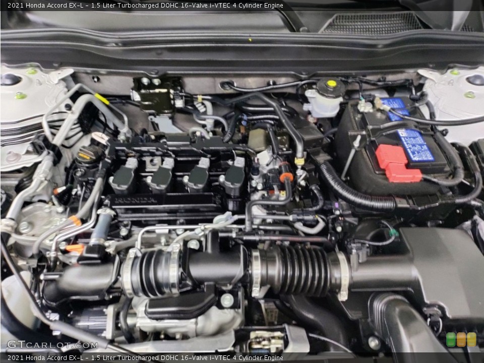 1.5 Liter Turbocharged DOHC 16-Valve i-VTEC 4 Cylinder 2021 Honda Accord Engine