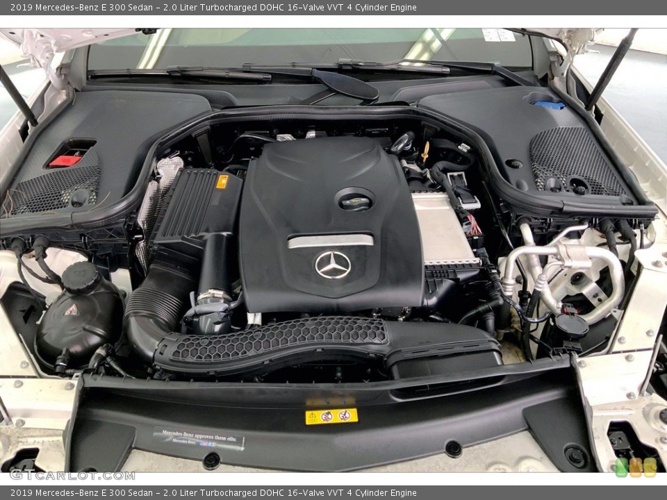 2.0 Liter Turbocharged DOHC 16-Valve VVT 4 Cylinder 2019 Mercedes-Benz E Engine