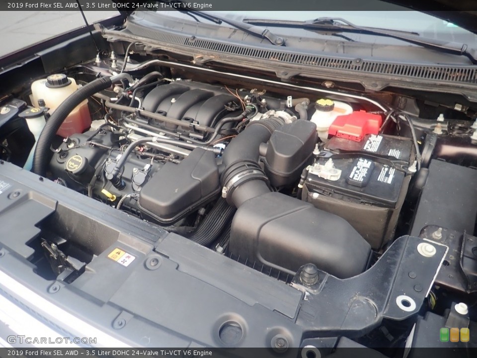 3.5 Liter DOHC 24-Valve Ti-VCT V6 Engine for the 2019 Ford Flex #146194896