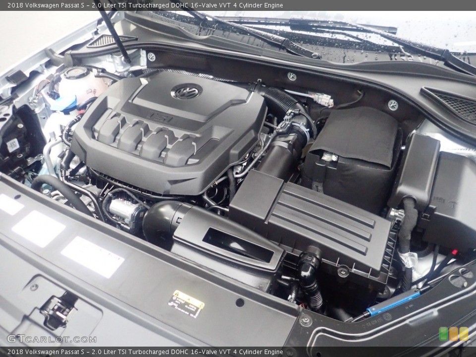 2.0 Liter TSI Turbocharged DOHC 16-Valve VVT 4 Cylinder Engine for the 2018 Volkswagen Passat #146196198