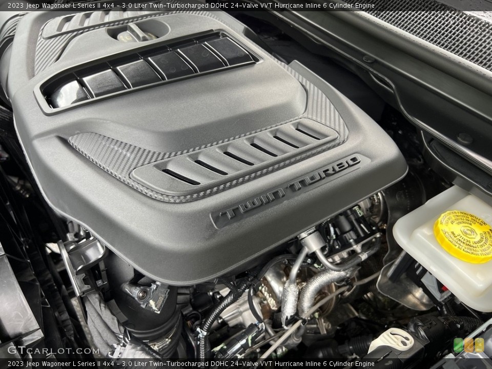 3.0 Liter Twin-Turbocharged DOHC 24-Valve VVT Hurricane Inline 6 Cylinder Engine for the 2023 Jeep Wagoneer #146198544