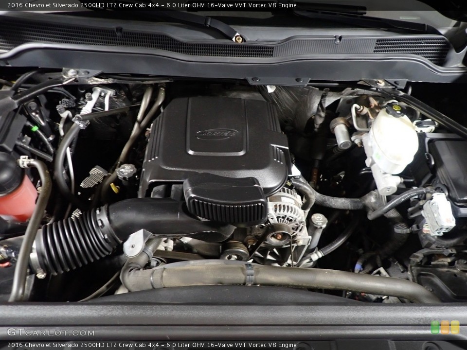 6.0 Liter OHV 16-Valve VVT Vortec V8 Engine for the 2016 Chevrolet Silverado 2500HD #146198796