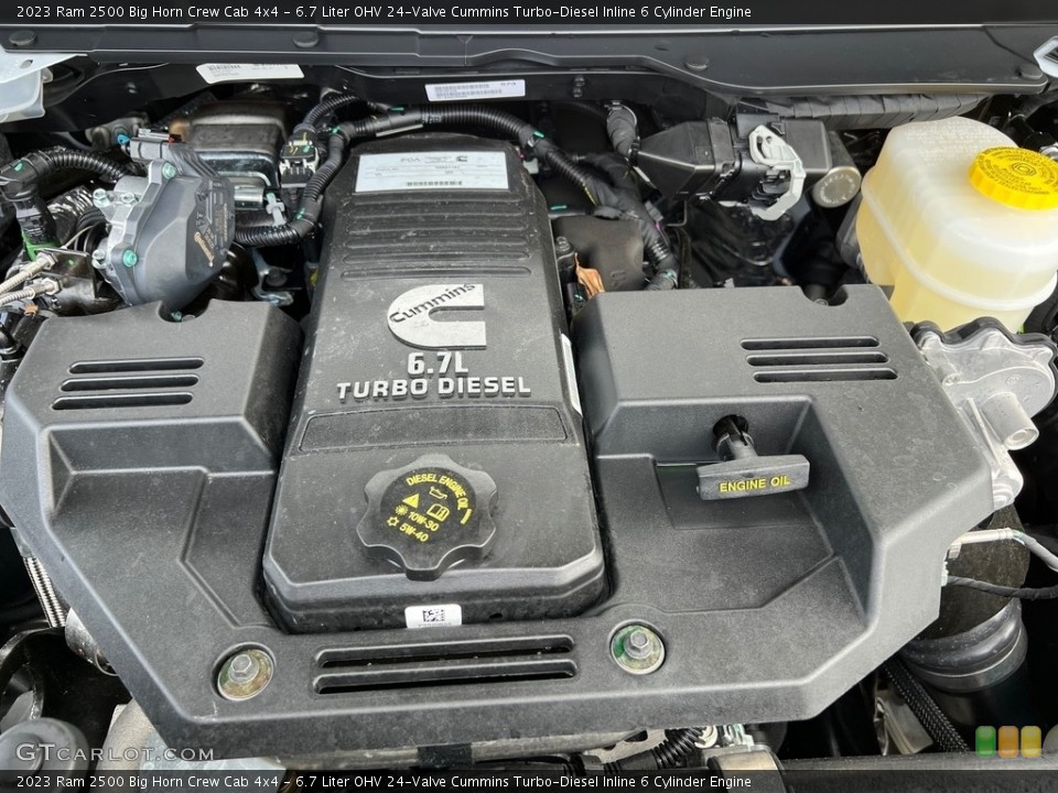 6.7 Liter OHV 24-Valve Cummins Turbo-Diesel Inline 6 Cylinder Engine for the 2023 Ram 2500 #146202342