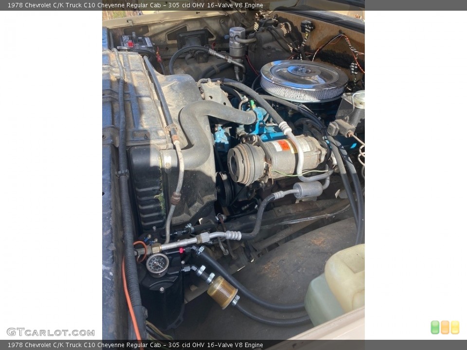 305 cid OHV 16-Valve V8 Engine for the 1978 Chevrolet C/K Truck #146213943