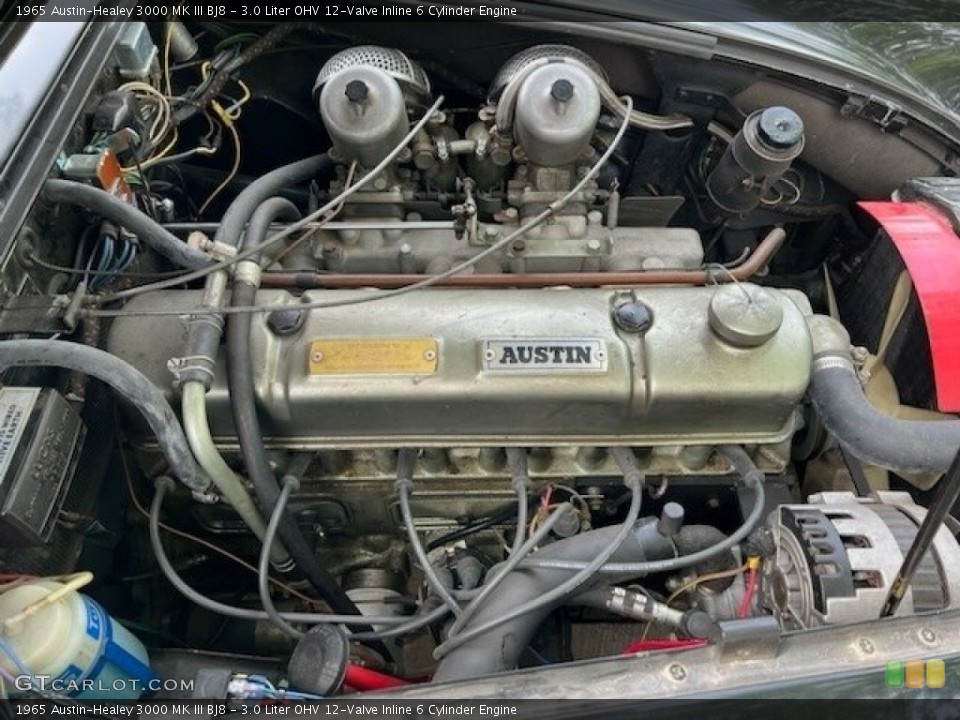 3.0 Liter OHV 12-Valve Inline 6 Cylinder 1965 Austin-Healey 3000 Engine