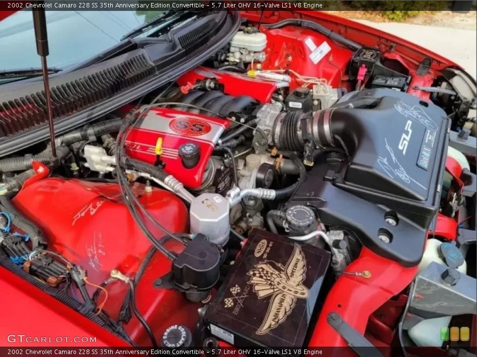 5.7 Liter OHV 16-Valve LS1 V8 Engine for the 2002 Chevrolet Camaro #146219001