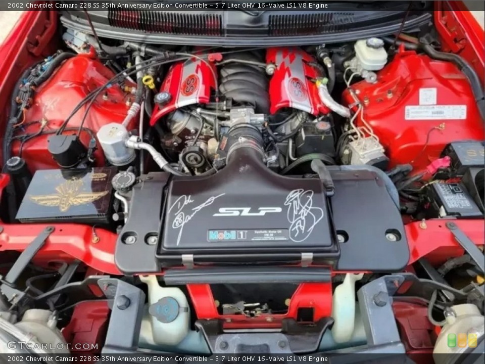 5.7 Liter OHV 16-Valve LS1 V8 Engine for the 2002 Chevrolet Camaro #146219094