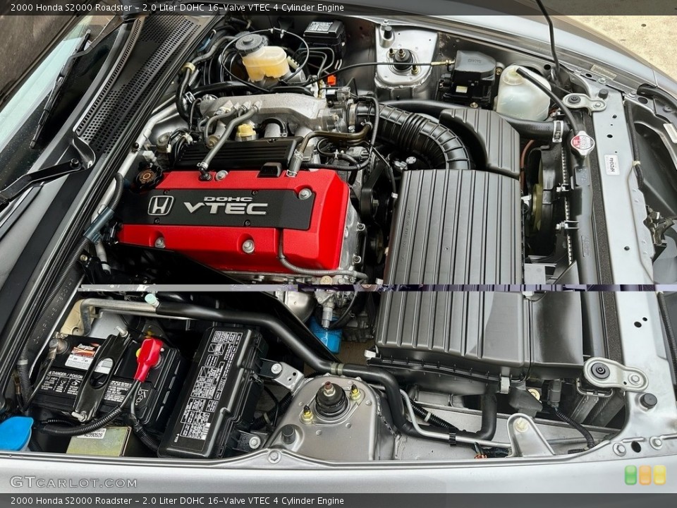 2.0 Liter DOHC 16-Valve VTEC 4 Cylinder 2000 Honda S2000 Engine