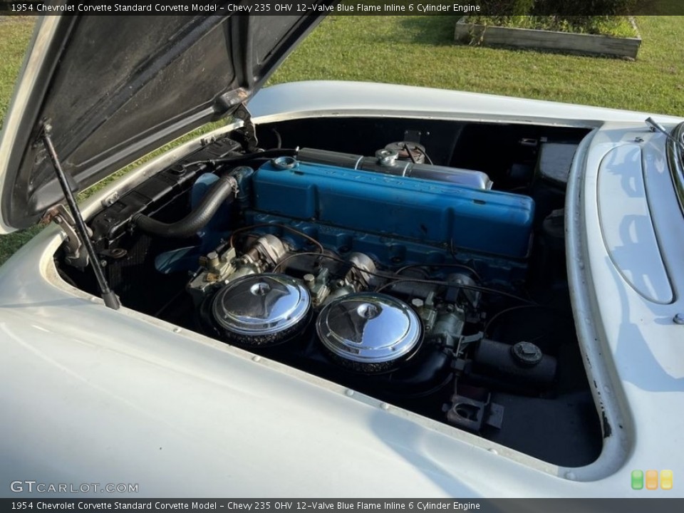 Chevy 235 OHV 12-Valve Blue Flame Inline 6 Cylinder Engine for the 1954 Chevrolet Corvette #146225652