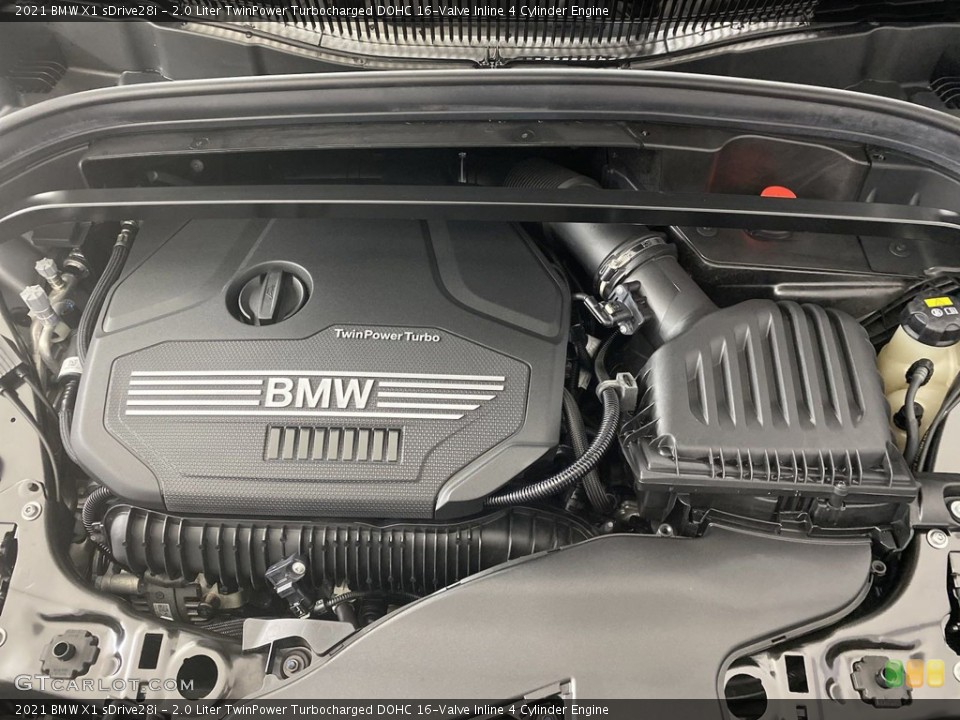 2.0 Liter TwinPower Turbocharged DOHC 16-Valve Inline 4 Cylinder 2021 BMW X1 Engine