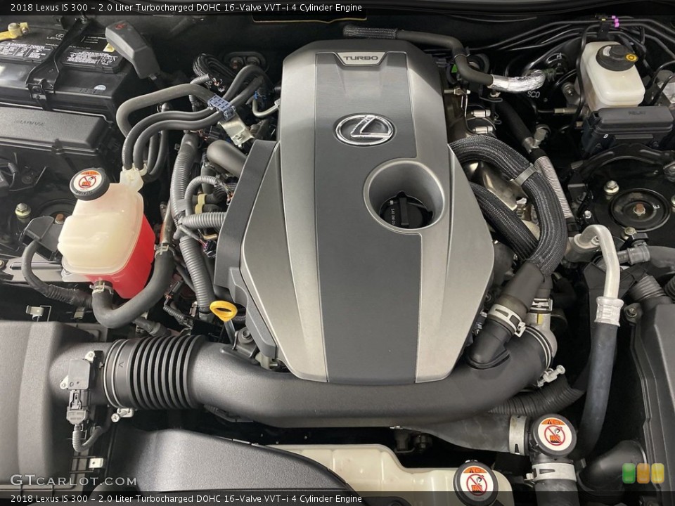 2.0 Liter Turbocharged DOHC 16-Valve VVT-i 4 Cylinder 2018 Lexus IS Engine