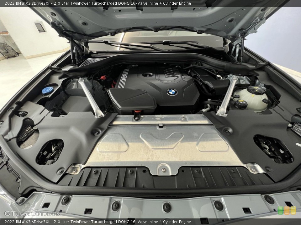 2.0 Liter TwinPower Turbocharged DOHC 16-Valve Inline 4 Cylinder 2022 BMW X3 Engine