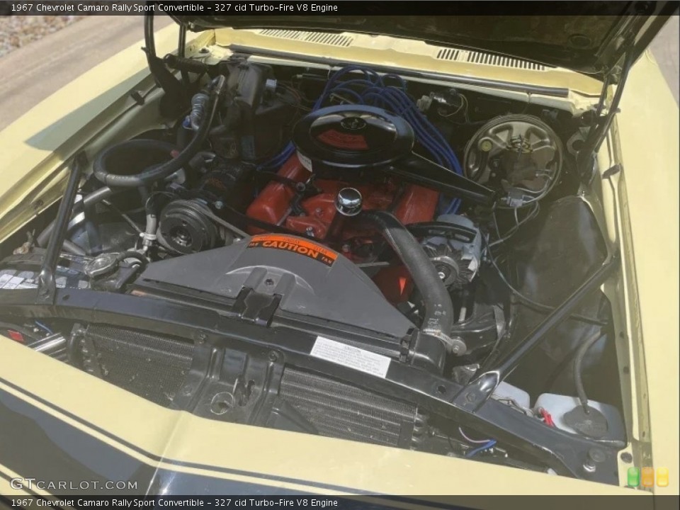 327 cid Turbo-Fire V8 Engine for the 1967 Chevrolet Camaro #146258406