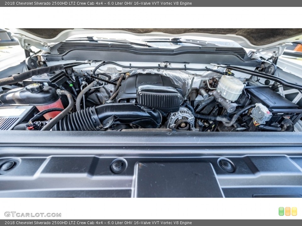 6.0 Liter OHV 16-Valve VVT Vortec V8 Engine for the 2018 Chevrolet Silverado 2500HD #146263361