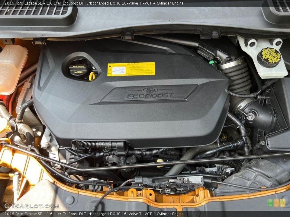 1.6 Liter EcoBoost DI Turbocharged DOHC 16-Valve Ti-VCT 4 Cylinder Engine for the 2016 Ford Escape #146268921