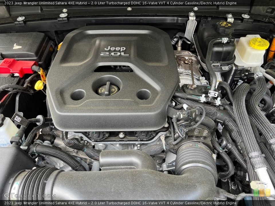 2.0 Liter Turbocharged DOHC 16-Valve VVT 4 Cylinder Gasoline/Electric Hybrid Engine for the 2023 Jeep Wrangler Unlimited #146271596