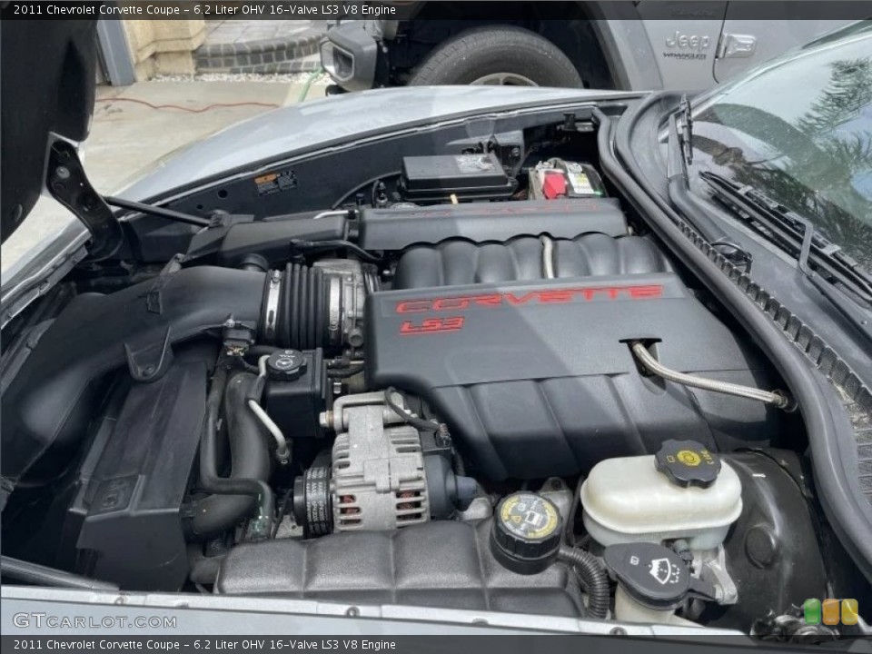 6.2 Liter OHV 16-Valve LS3 V8 Engine for the 2011 Chevrolet Corvette #146274011