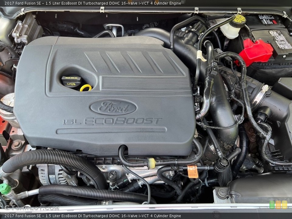 1.5 Liter EcoBoost DI Turbocharged DOHC 16-Valve i-VCT 4 Cylinder 2017 Ford Fusion Engine