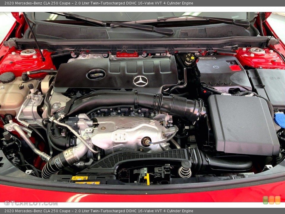 2.0 Liter Twin-Turbocharged DOHC 16-Valve VVT 4 Cylinder 2020 Mercedes-Benz CLA Engine
