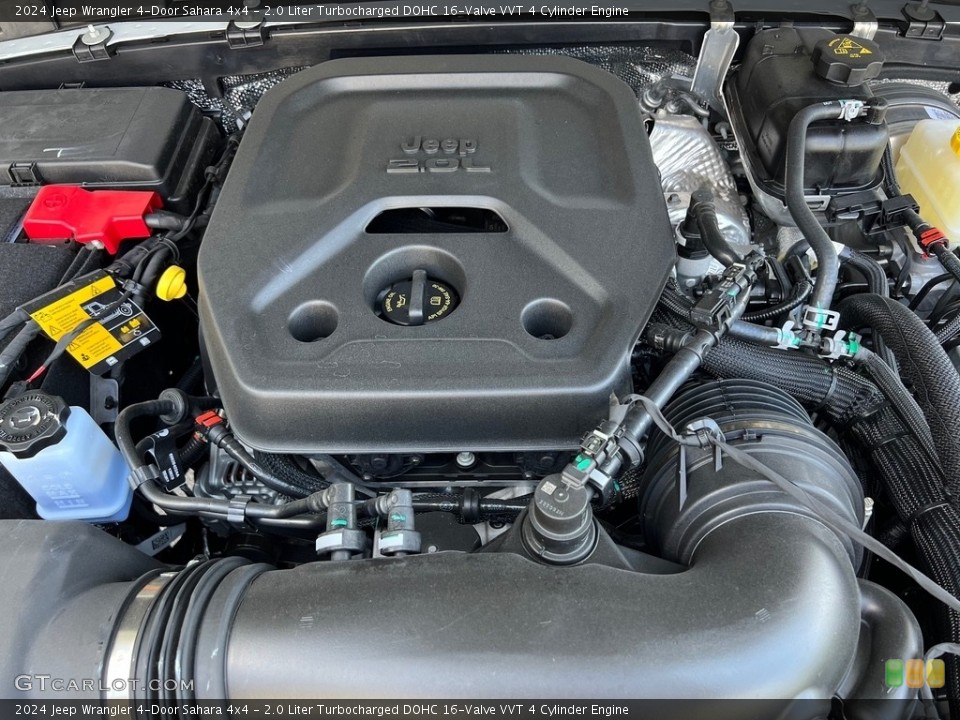 2.0 Liter Turbocharged DOHC 16-Valve VVT 4 Cylinder Engine for the 2024 Jeep Wrangler 4-Door #146297075